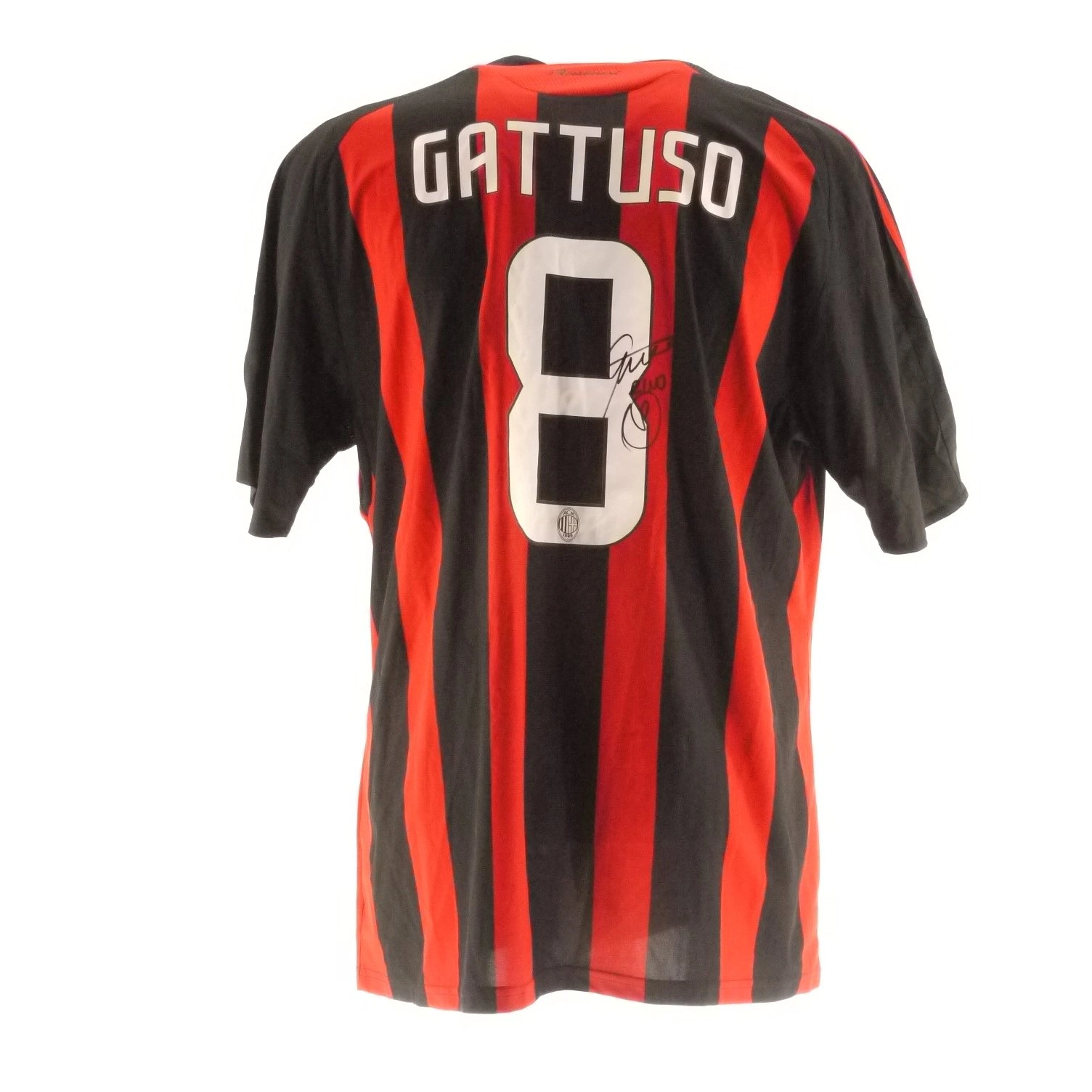Gattuso Milan store shirt - Signed