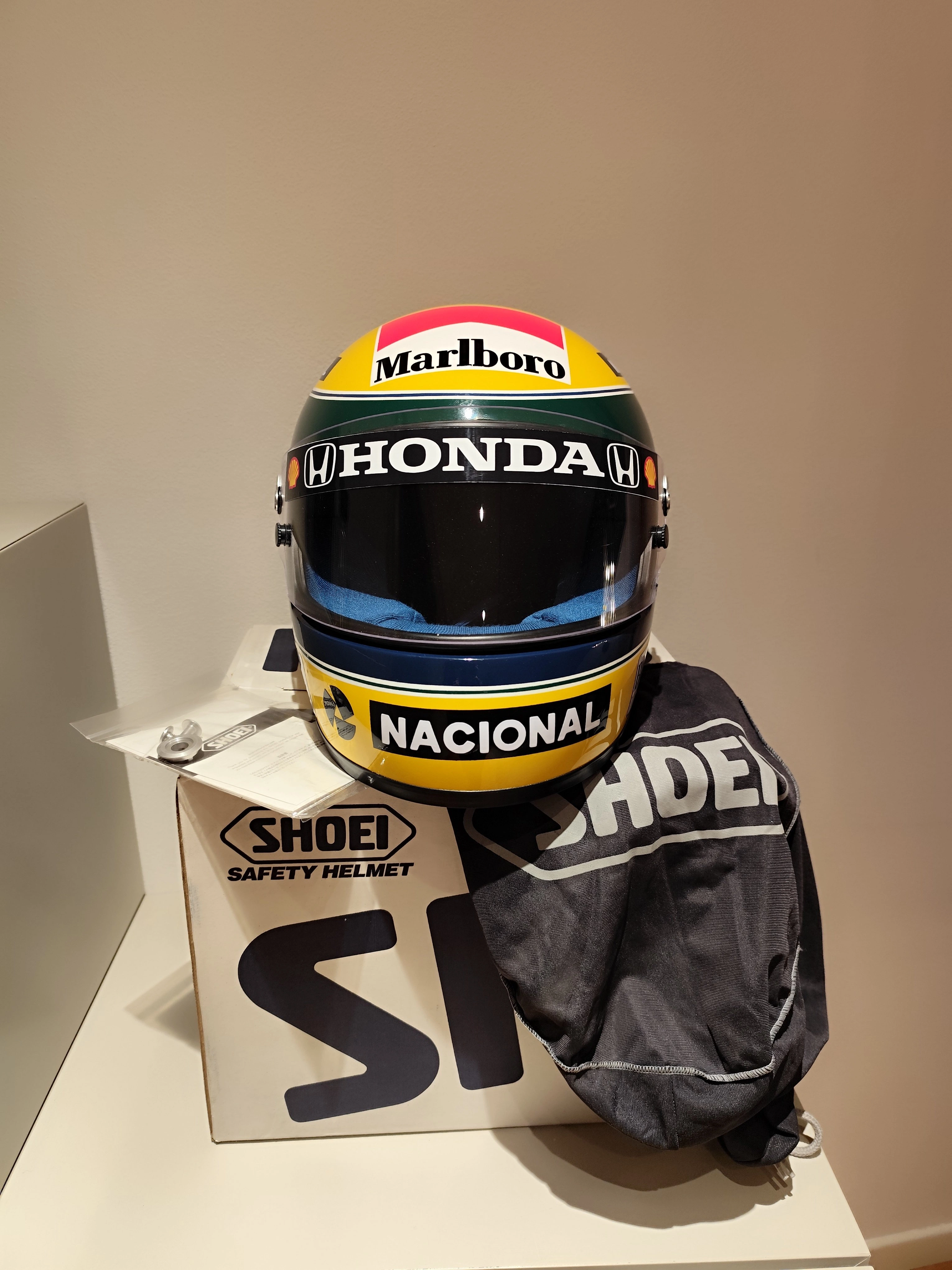 Shoei Helmets replica Ayrton Senna 1992 - Gp Suzuka