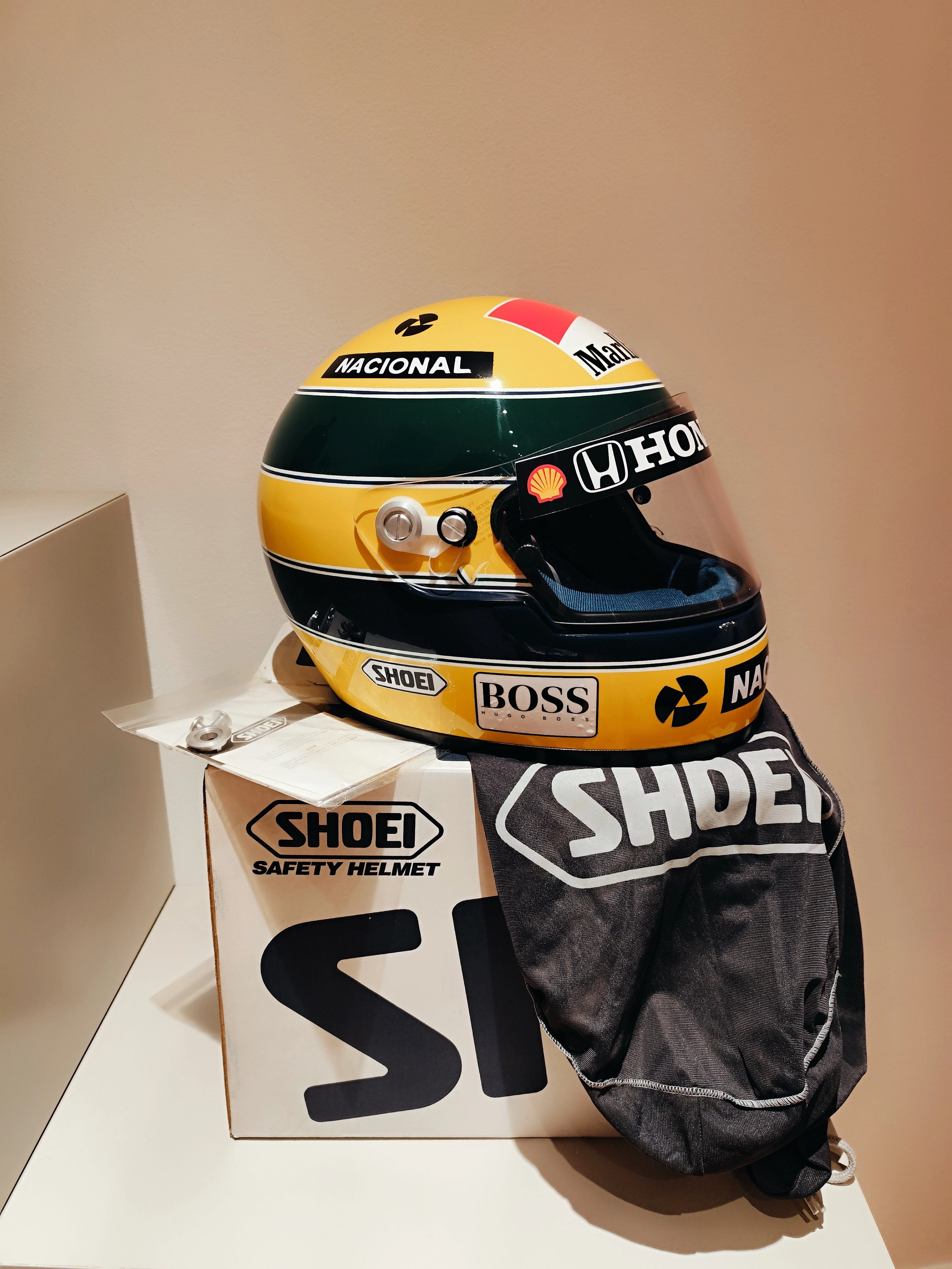 Shoei Helmets replica Ayrton Senna 1992 - Gp Suzuka