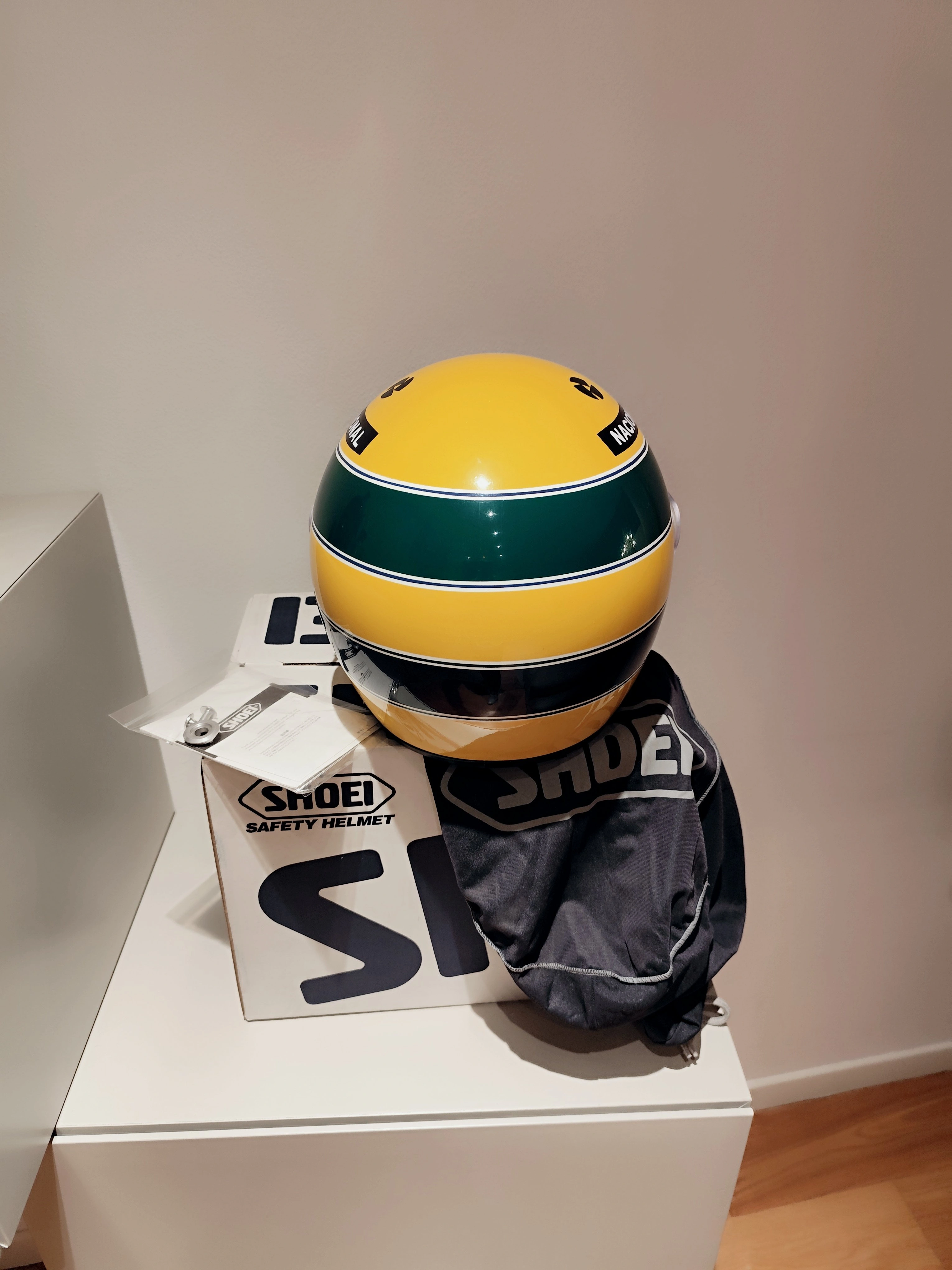 Shoei Helmets replica Ayrton Senna 1992 - Gp Suzuka