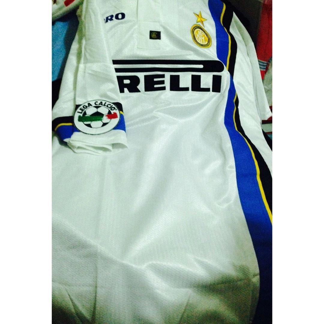 Recoba Inter match shirt vs Foggia