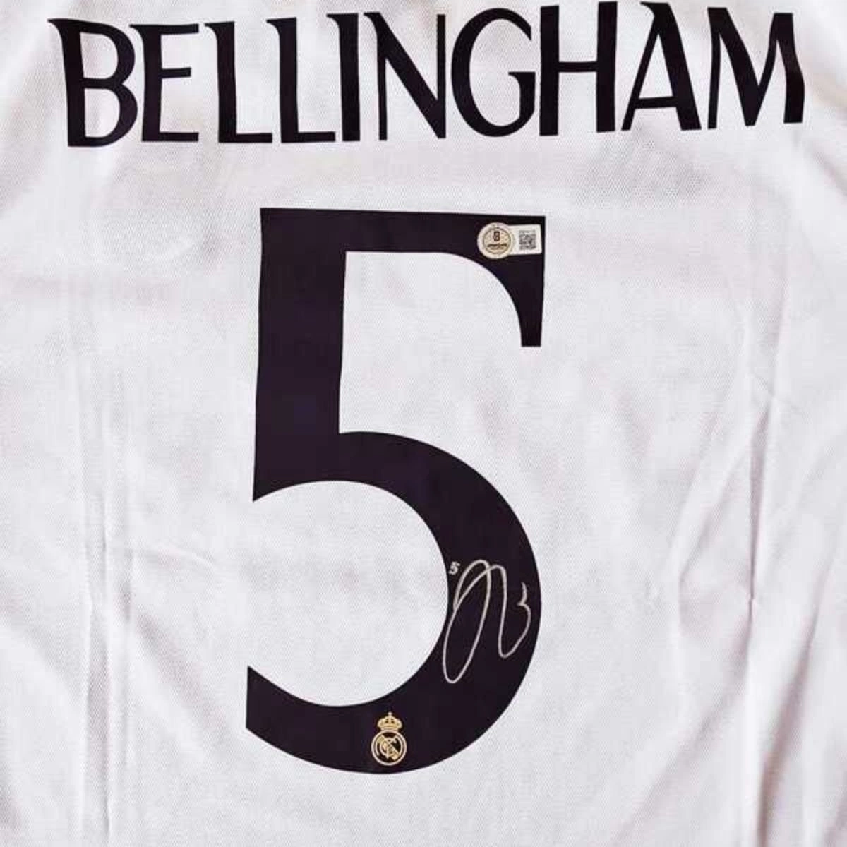 JUDE BELLINGHAM HAND Signed Real Madrid Shirt & C.O.A £149.99 - PicClick UK