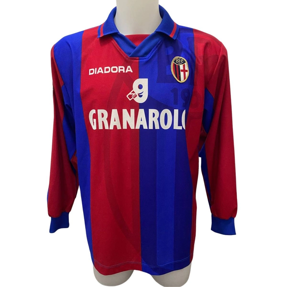 Baggio Bologna match shirt