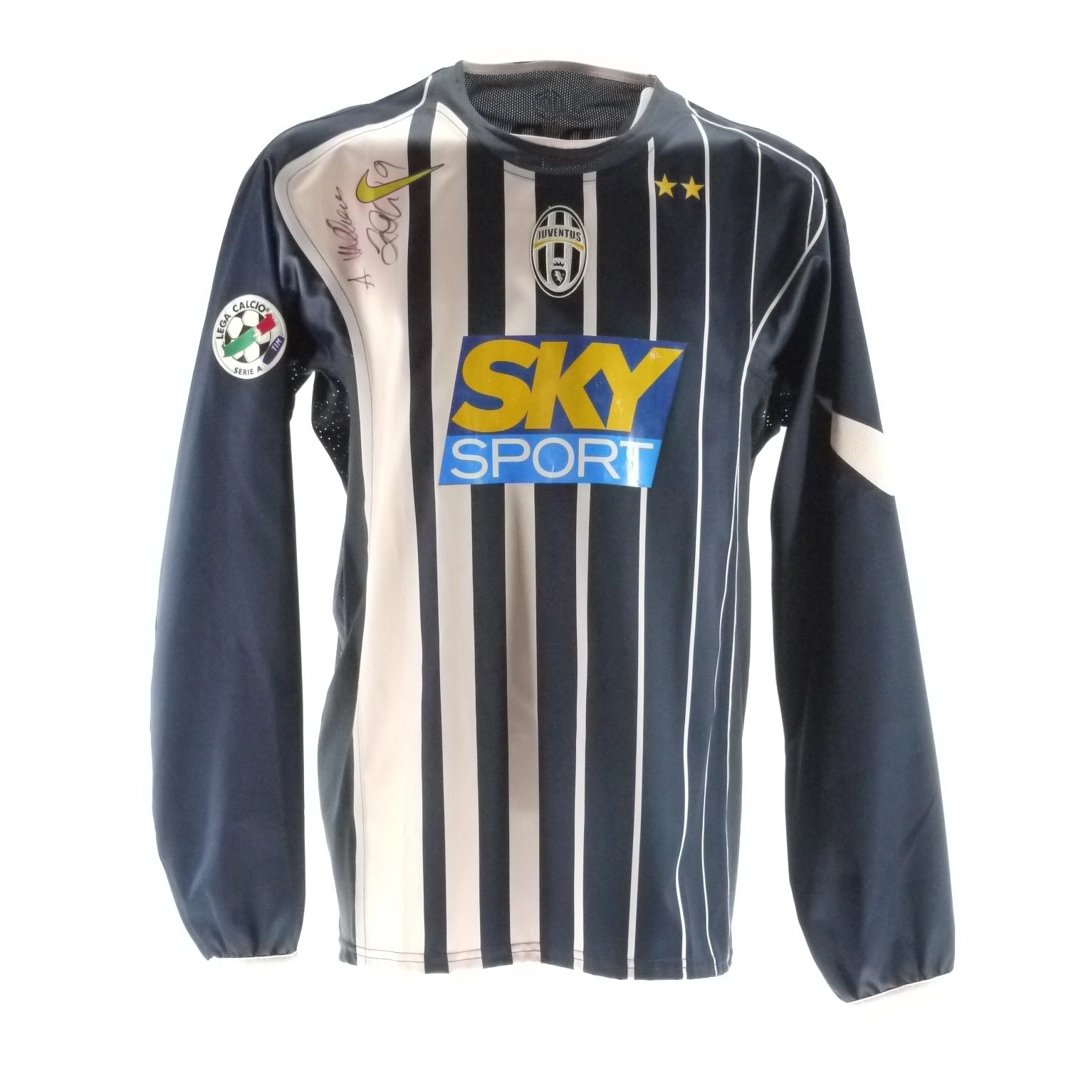 Zambrotta Juventus match shirt vs Lazio| Special Model | Signed