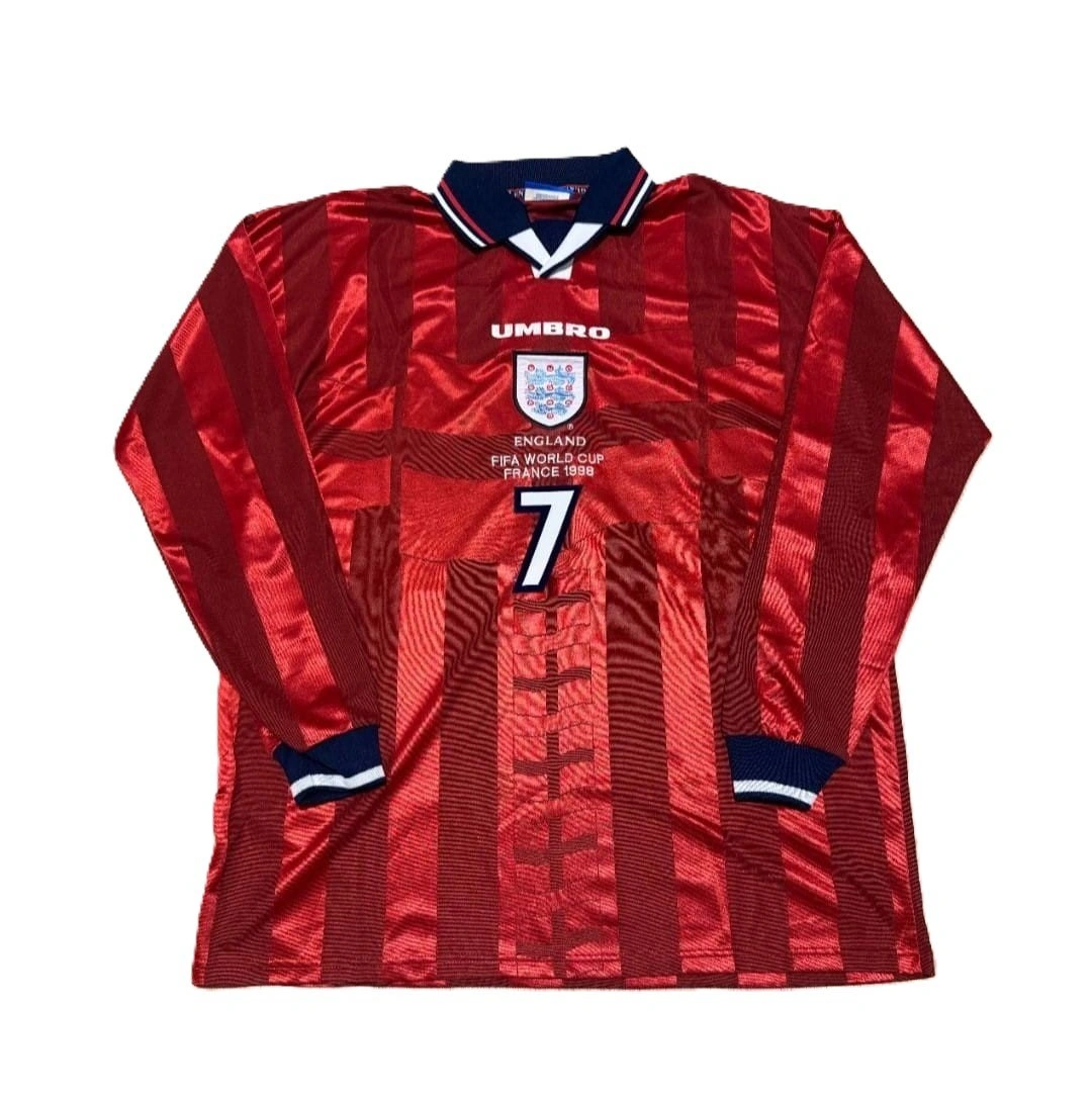 ウェア UMBRO FIFA WORLD CUP FRANCE '98 BECKHAM 楽天市場】【中古】アンブロ UMBRO 90s 90's ENGLAND FIFA WORLD
