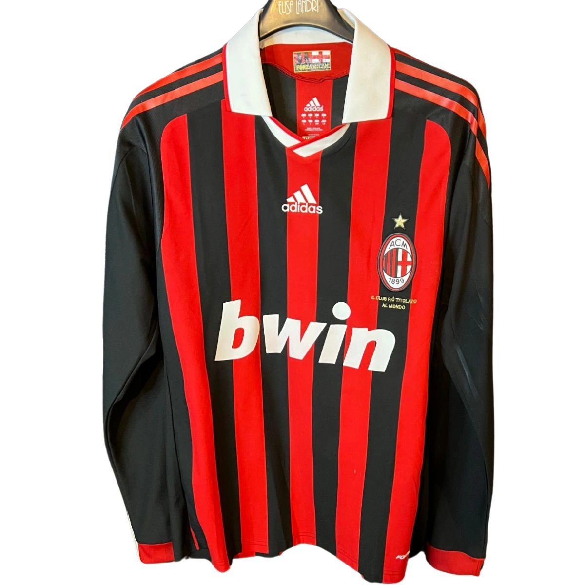 Inzaghi Milan match shirt