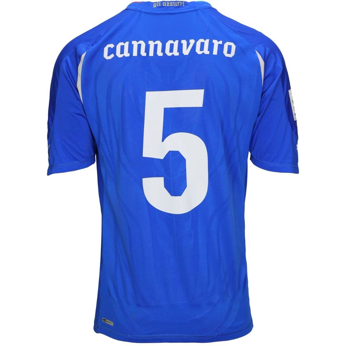 2006 Italy Cannavaro Tee - Royal