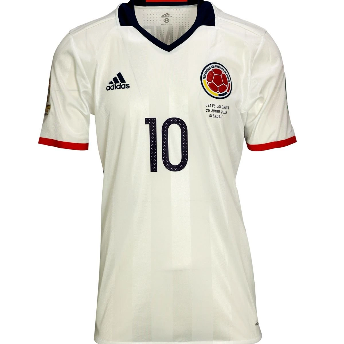 James Colombia match shirt vs USA Bronze Medal 2016 Copa