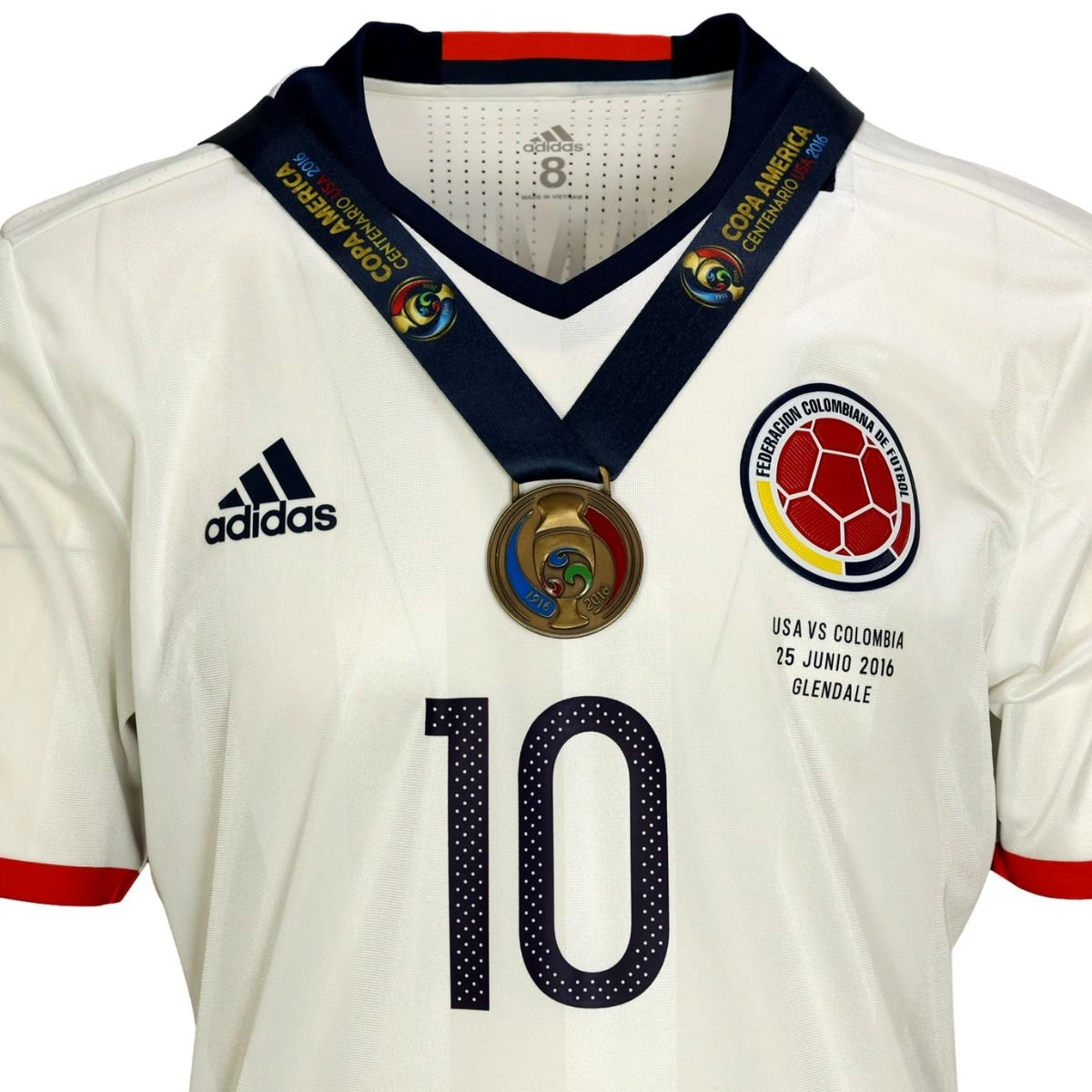 James Colombia match shirt vs USA Bronze Medal 2016 Copa America Third  Fourth place