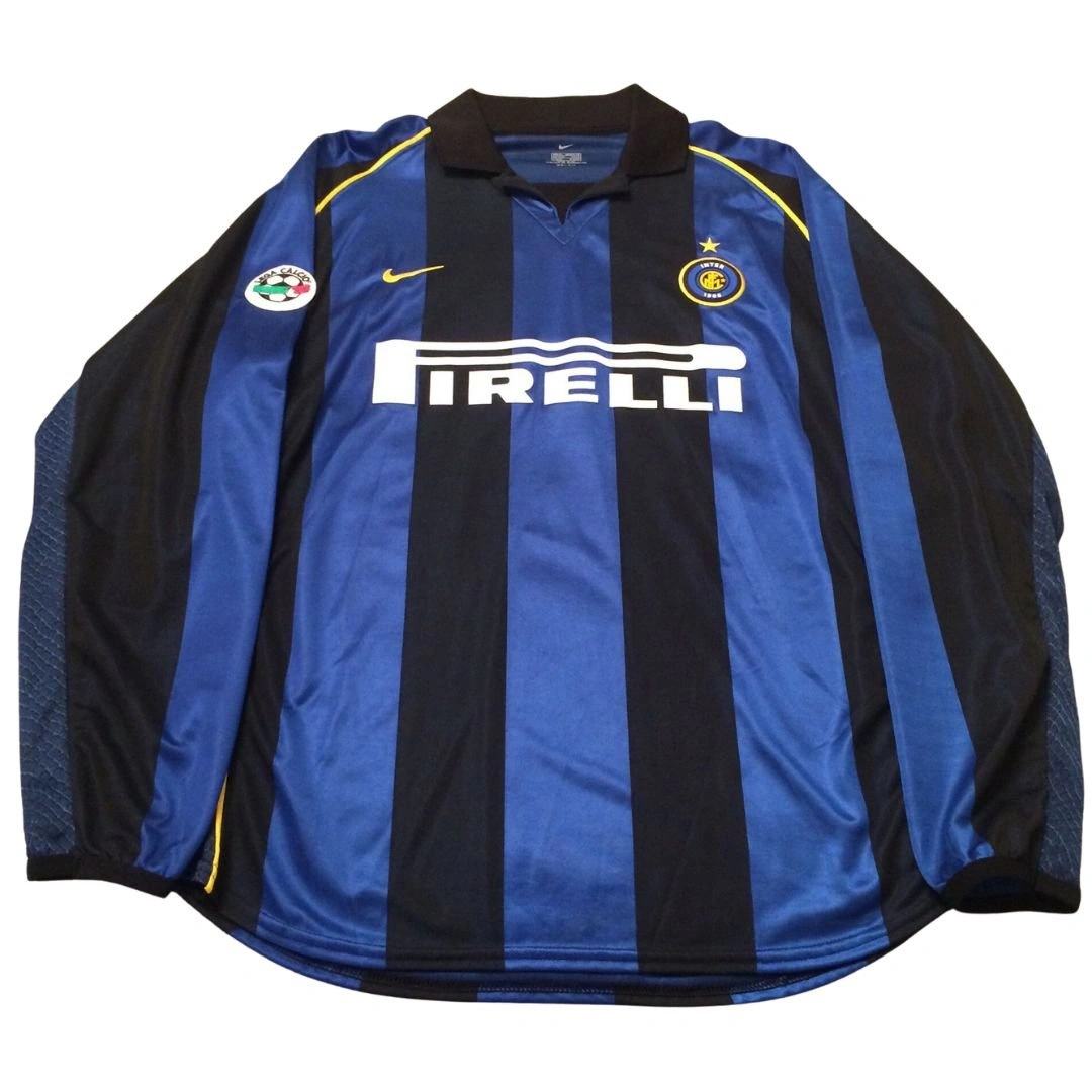 01season vintage game shirt インテル RECOBA Recoba Inter match shirt