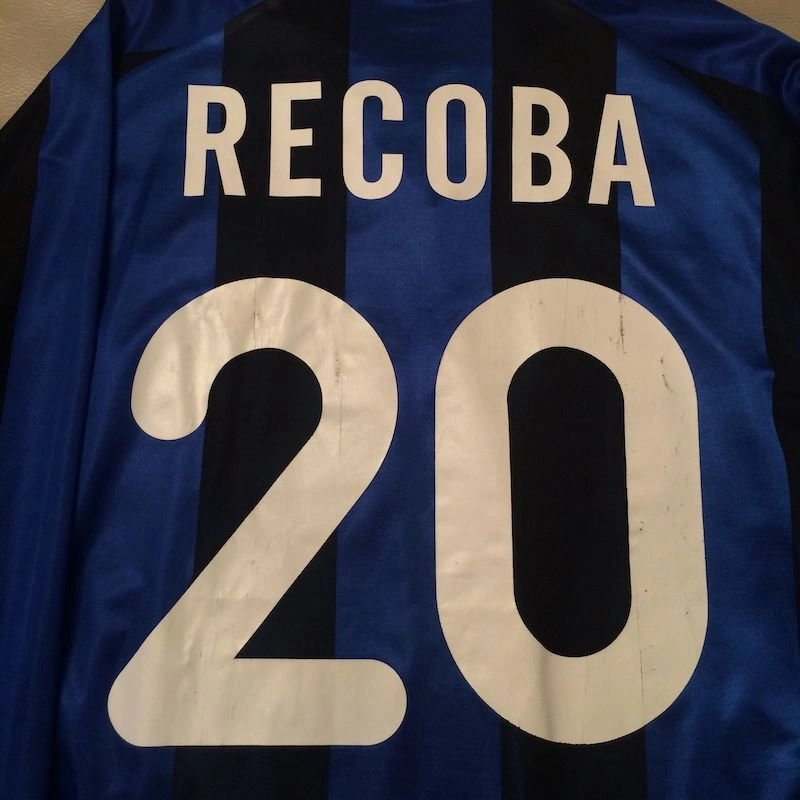 01season vintage game shirt インテル RECOBA Recoba Inter match shirt
