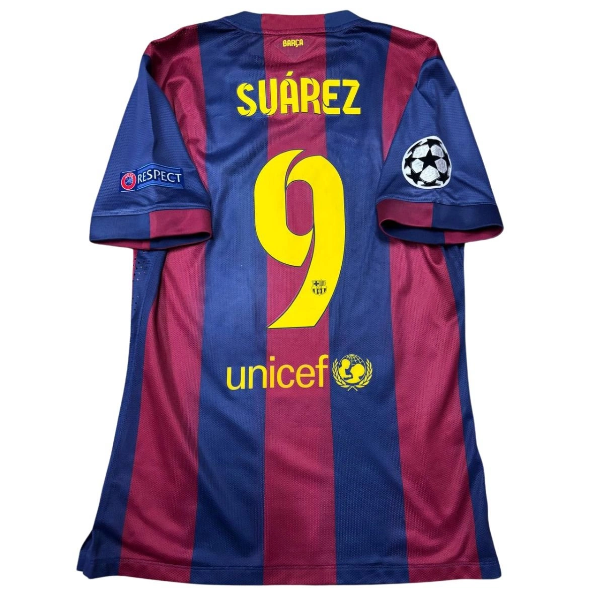 Suarez Barcelona match shirt