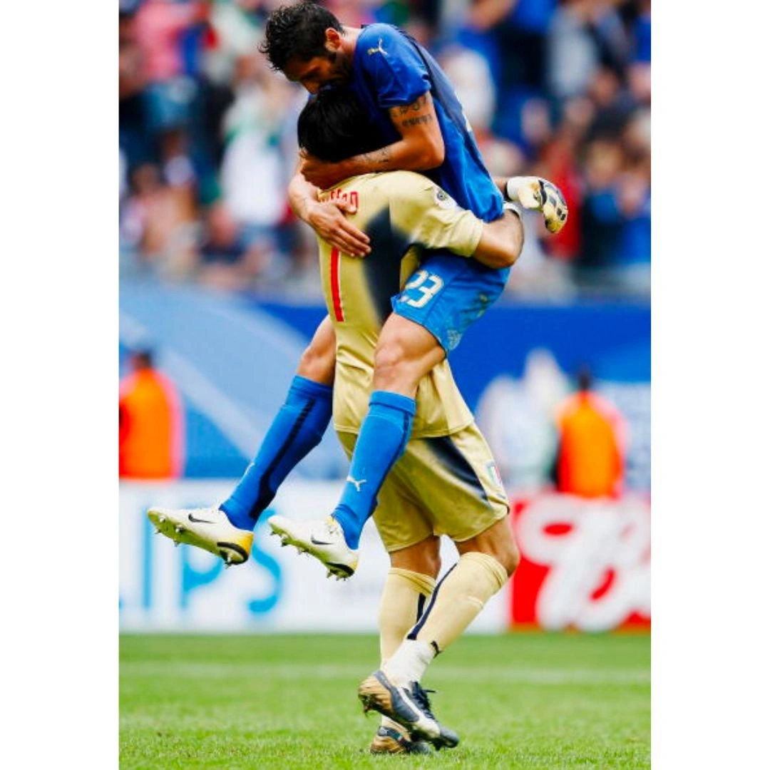 Buffon Italy national team match boots 2006 World Cup