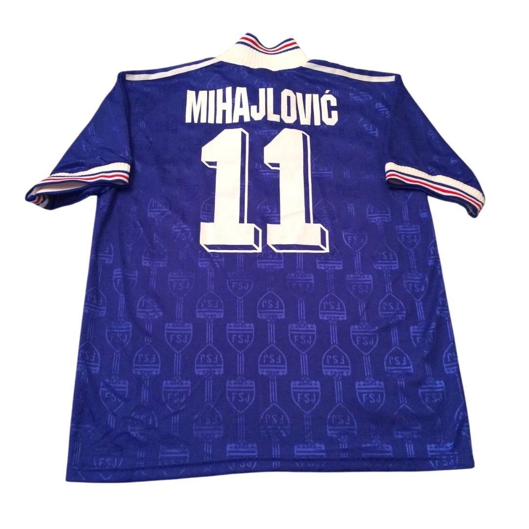Maillot Vintage Yougoslavie Volleyball N°5 - Années 70 - Bleu - Taille Homme