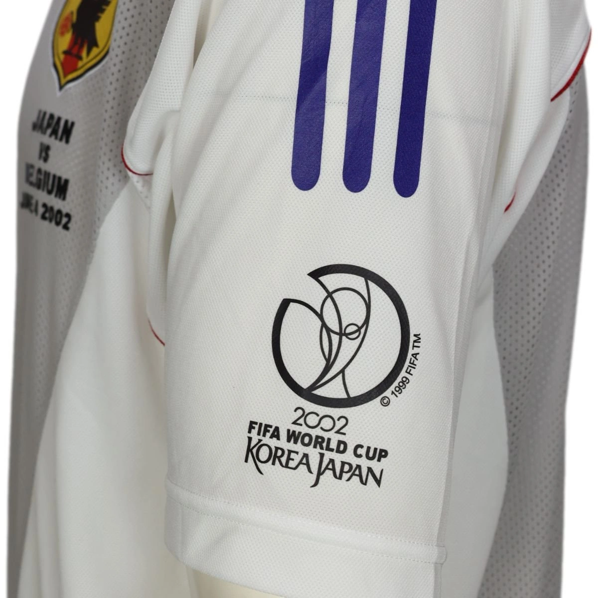Nakata Japan match shirt vs Belgium - World Cup 2002