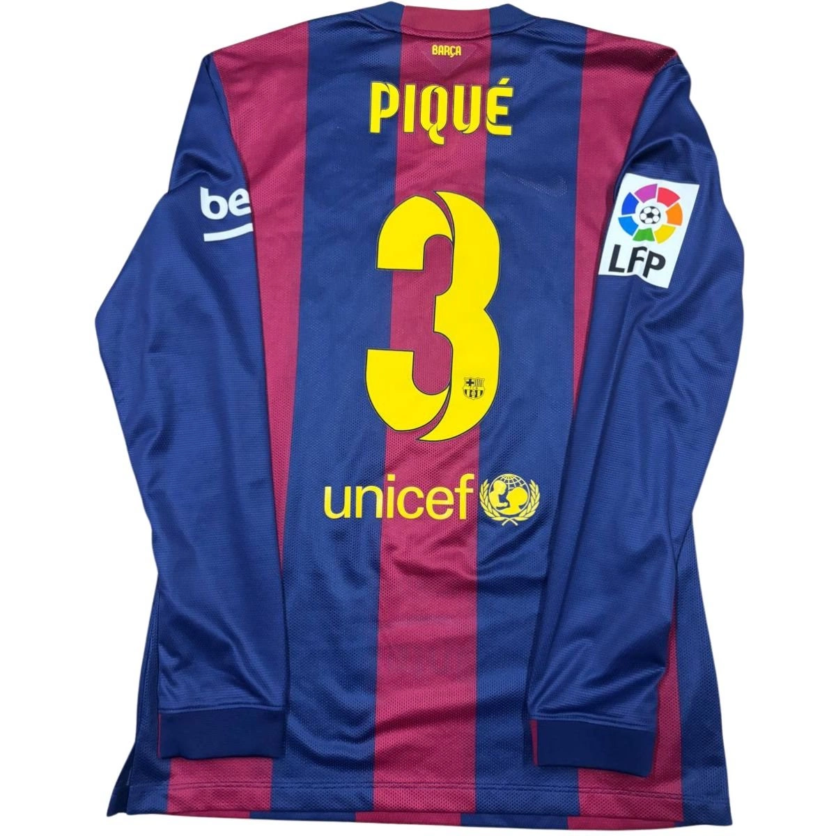 Pique Barcelona match shirt