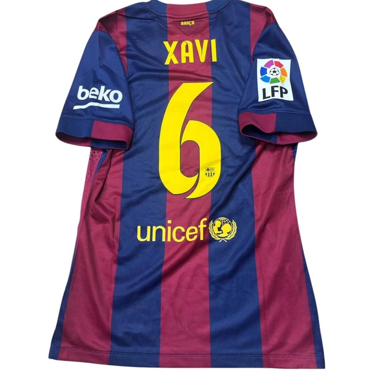 Xavi's Final Match Shirt with Barcelona