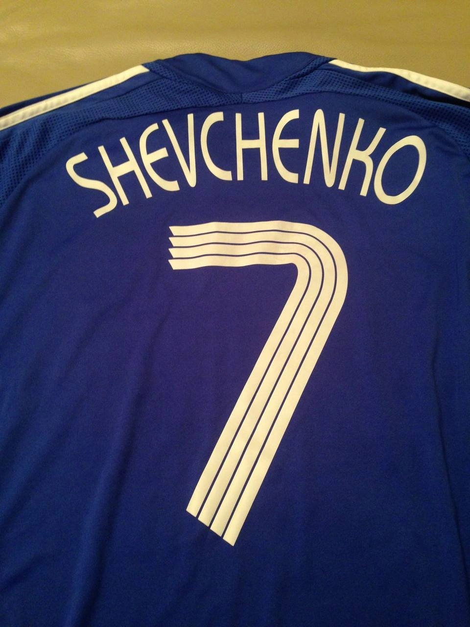 Chelsea FC Shevchenko 7 Tシャツ MENS FC CHELSEA 2006/2008 UEFA SHEVCHENKO #7 SOCCER FOOTBALL
