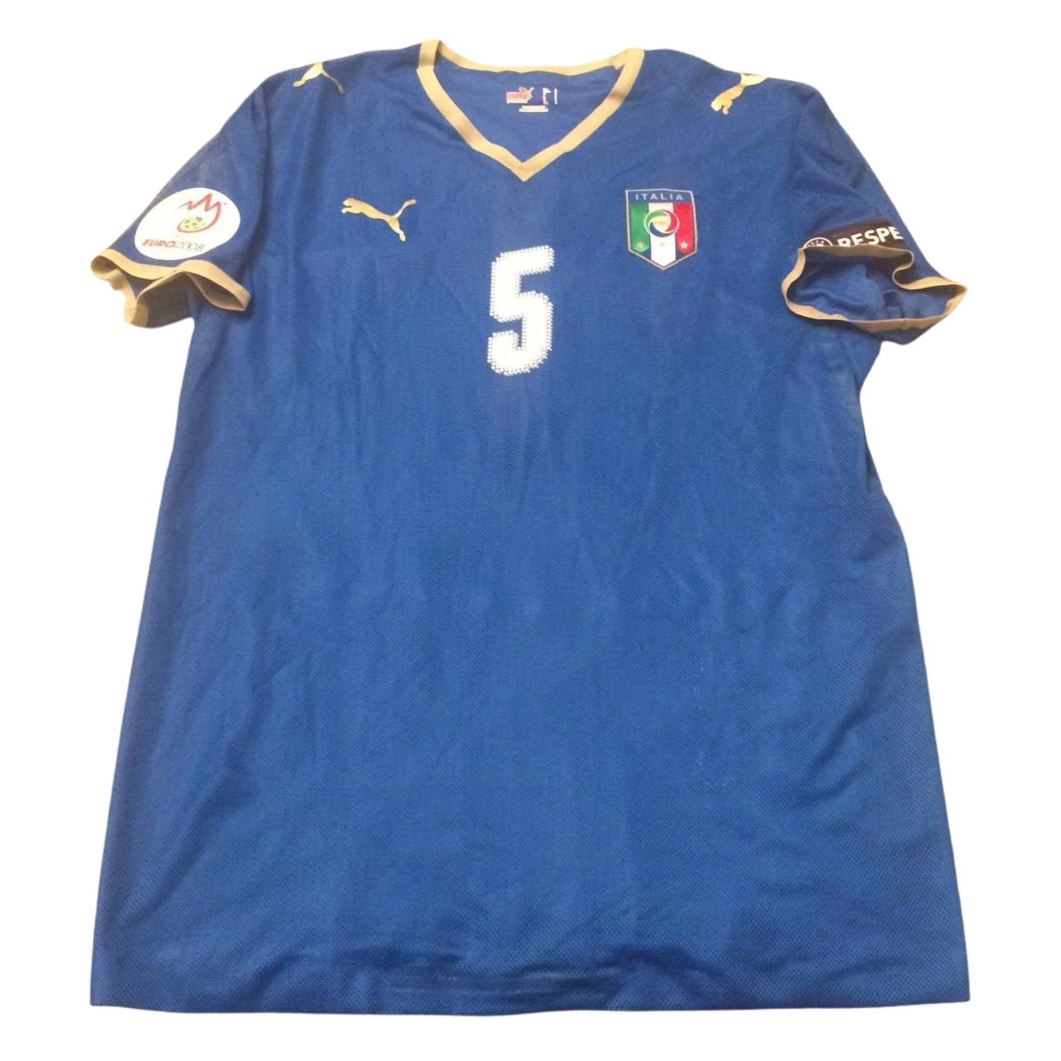1997/98 ITALY CANNAVARO #4 AWAY SHIRT (L) NIKE | Cult Kits