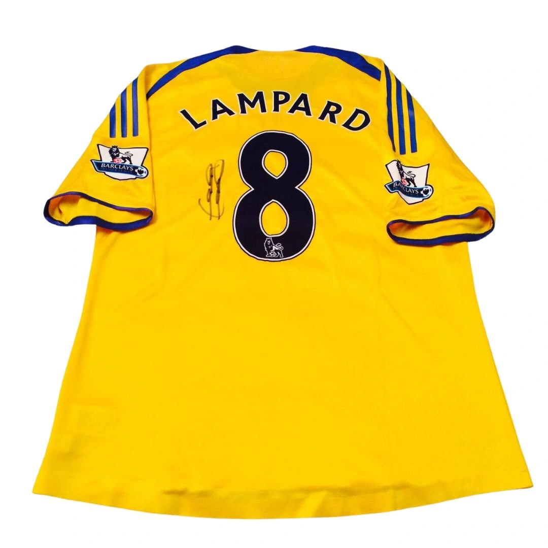 2013-14 Chelsea Player Issue Away L/S Shirt Lampard #8 - 7