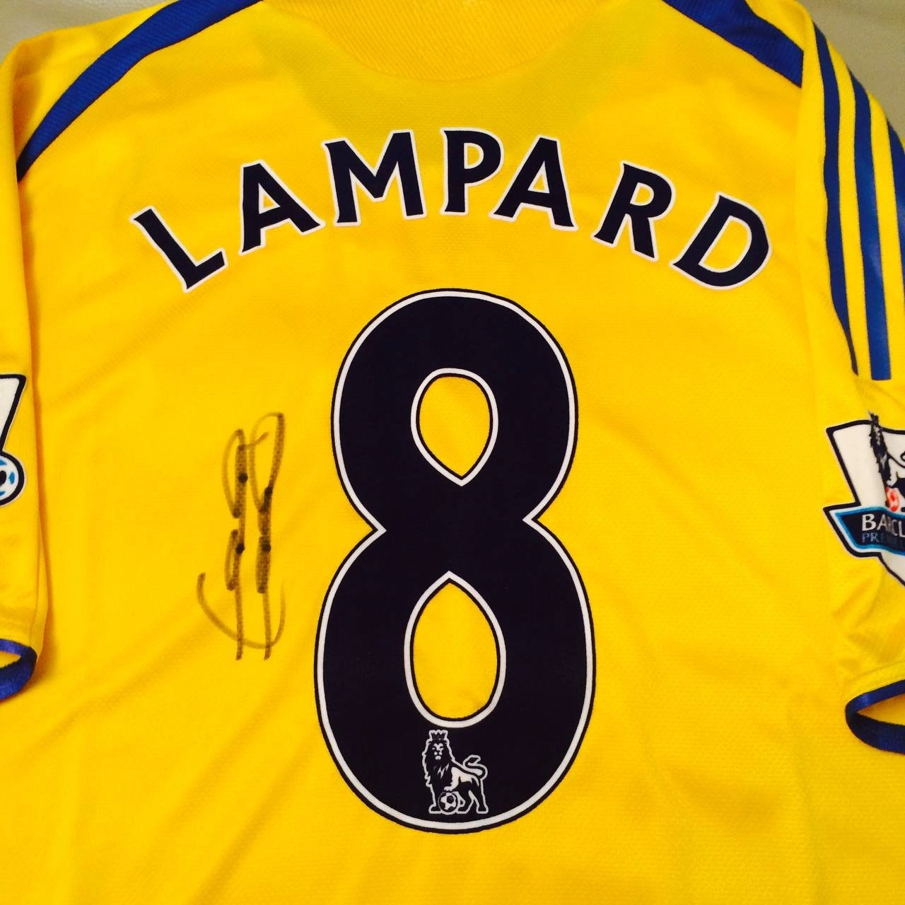 Lampard Chelsea match shirt - Signed