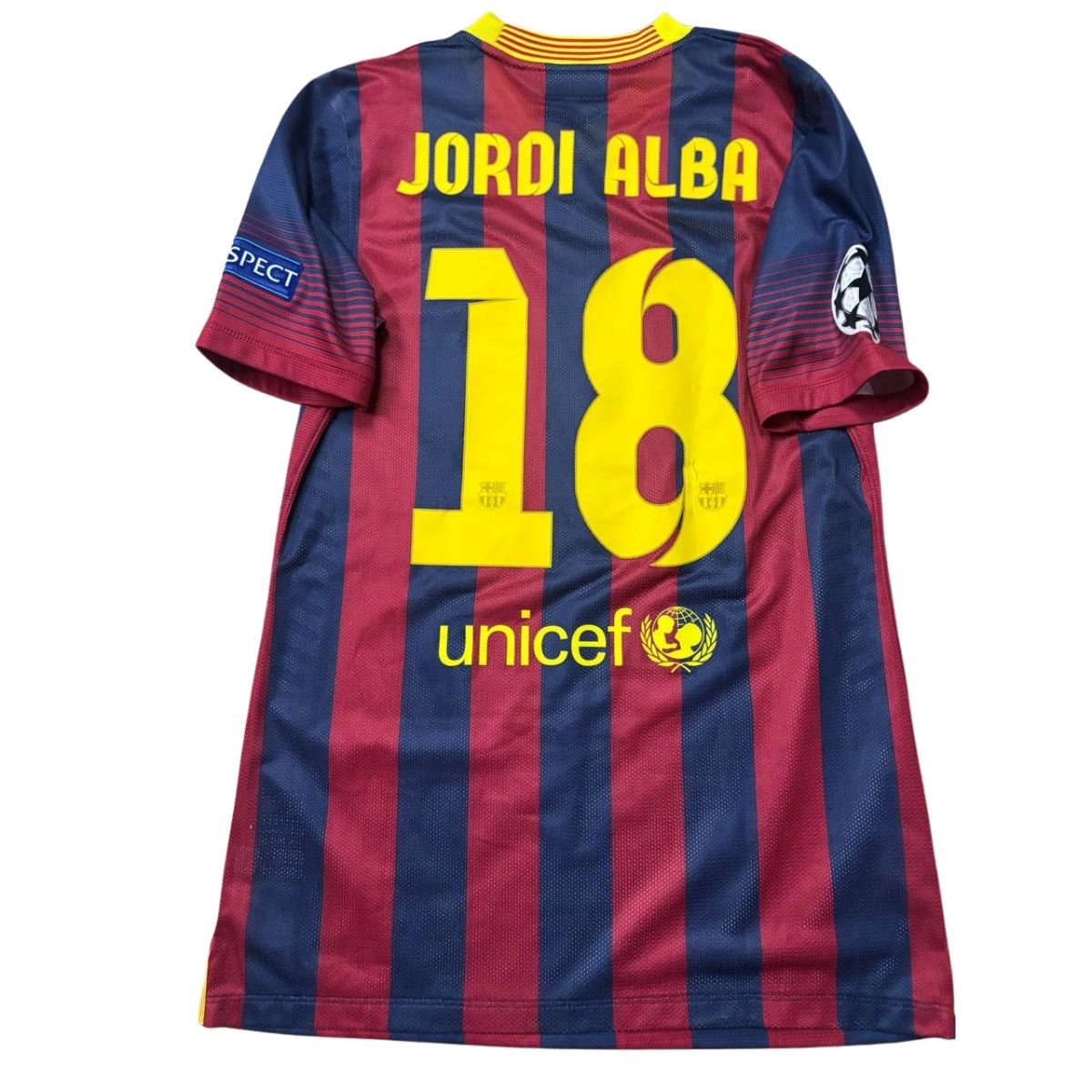 Jordi Alba Barcelona Match shirt