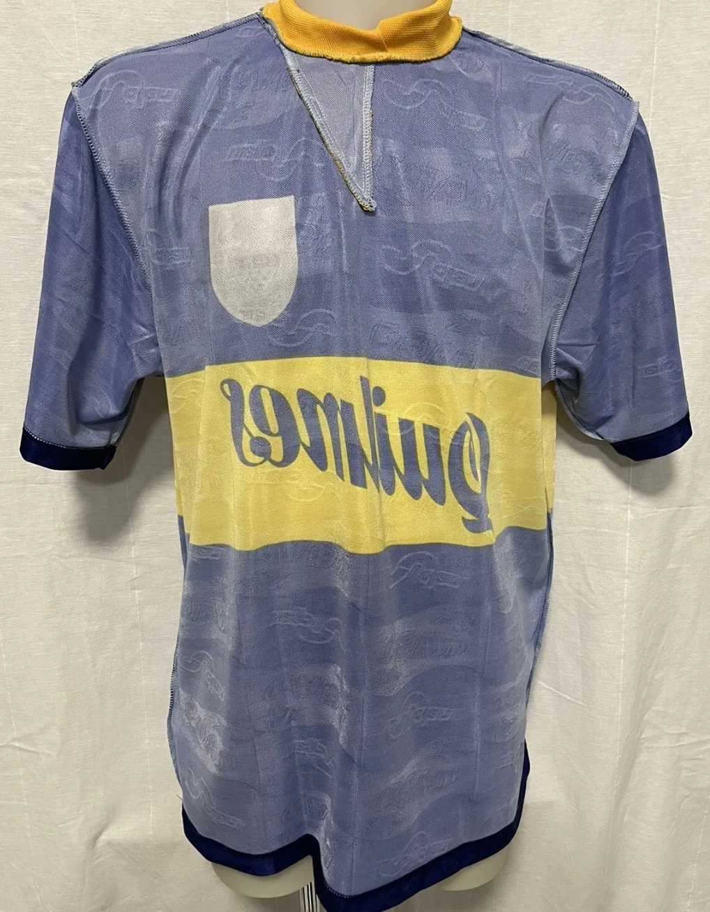 Olan Boca Juniors Home Jersey (Reissue - Parmalat) 1995-1996