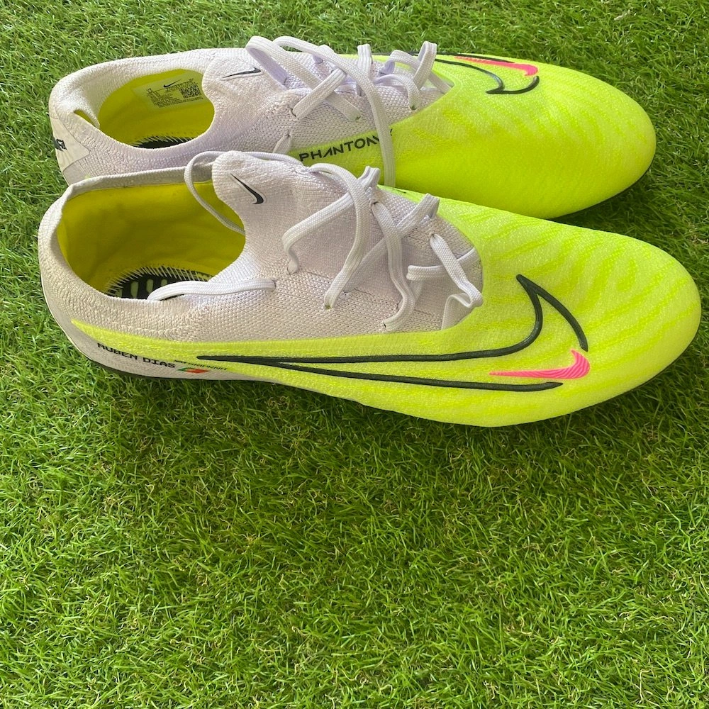 Ruben Dias match boots Treble with Manchester City