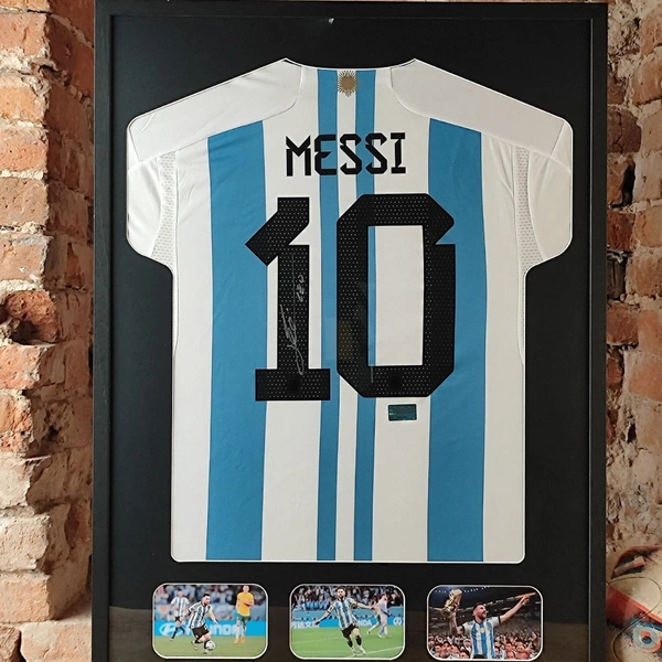 Maglia Autografata Messi Maglia Autografata 30 Della Champions