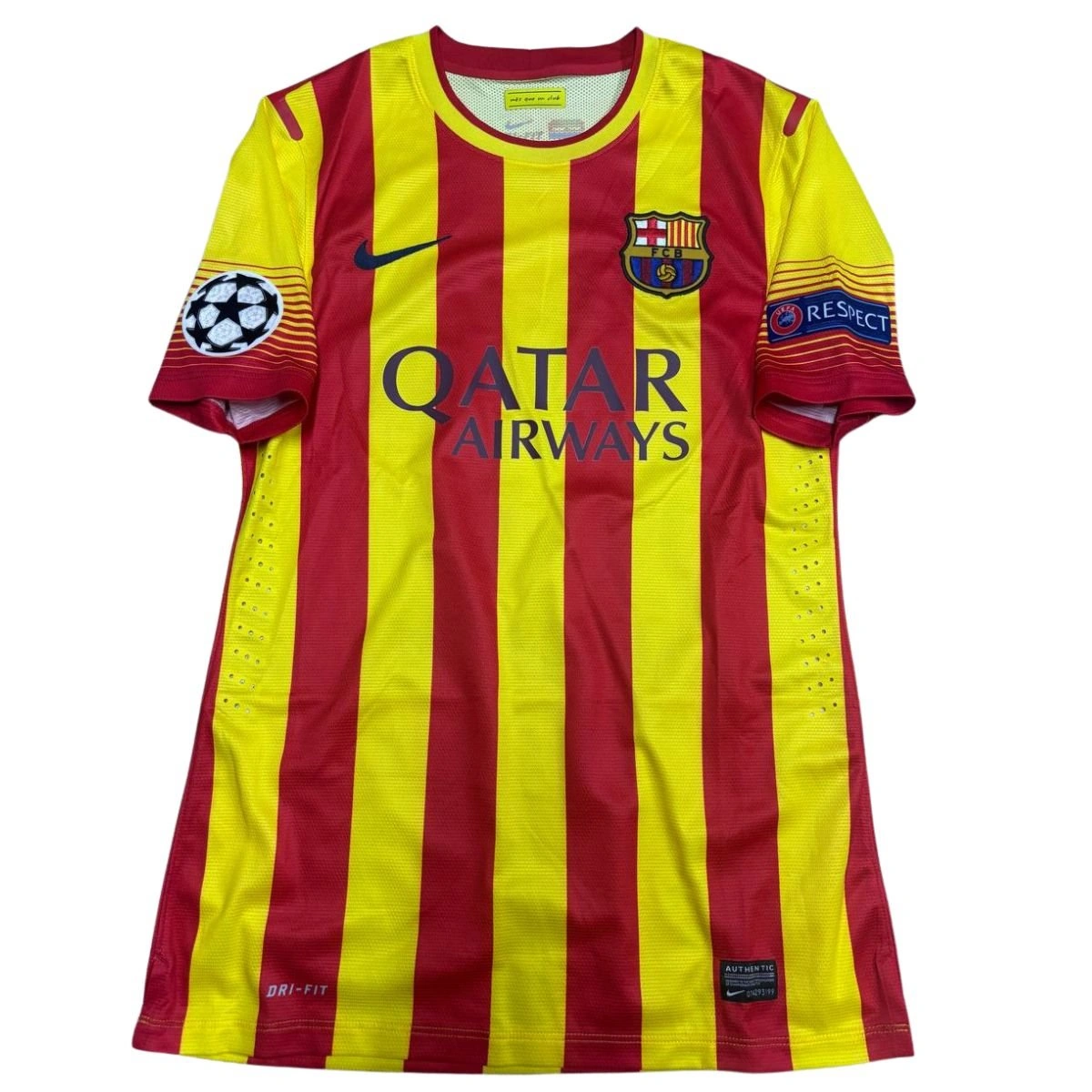 Dani Alves Barcelona match shirt