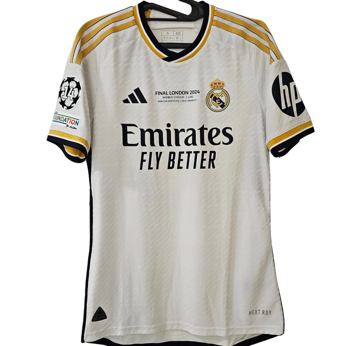 Kroos Real Madrid match shirt vs Borussia Dortmund - UCL Final