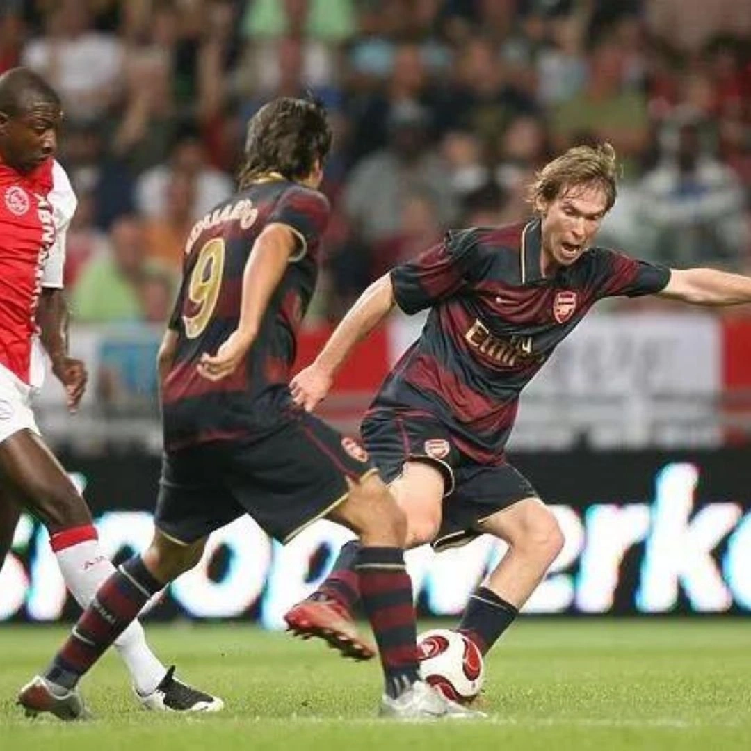 Rosicky Arsenal match shirt