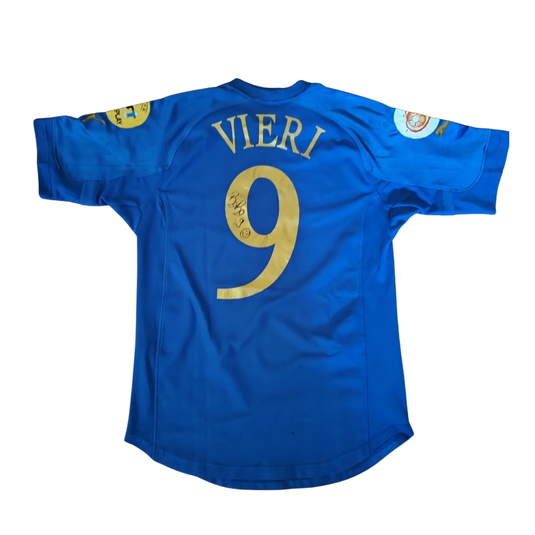 Italy Euro 2004 Shirt ITALY EURO 2004 AWAY JERSEY (GATTUSO #8) L