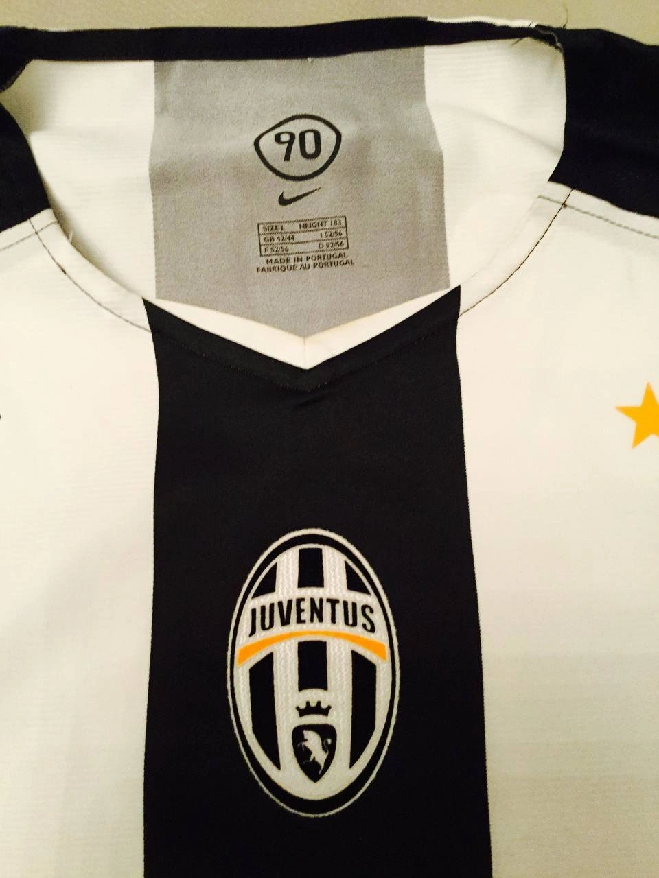 2002 2003 juventus lotto away jersey camoranesi 16