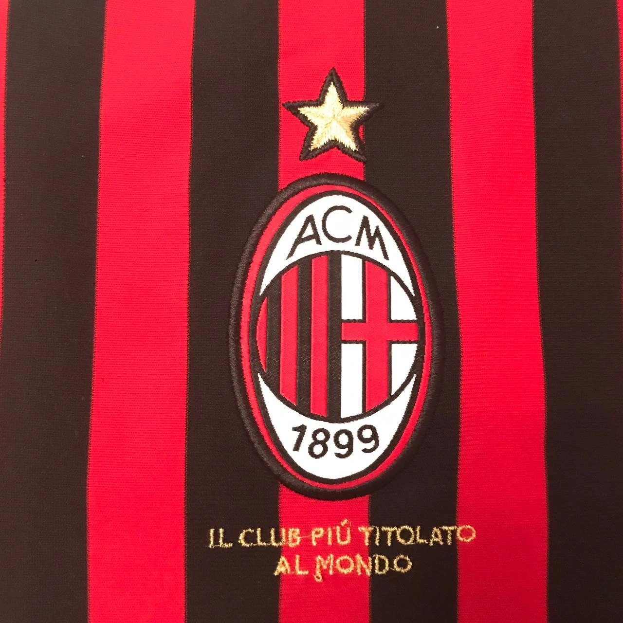 Maillot AC Milan Emanuelson - Match Issued / Worn, Préparation Holland