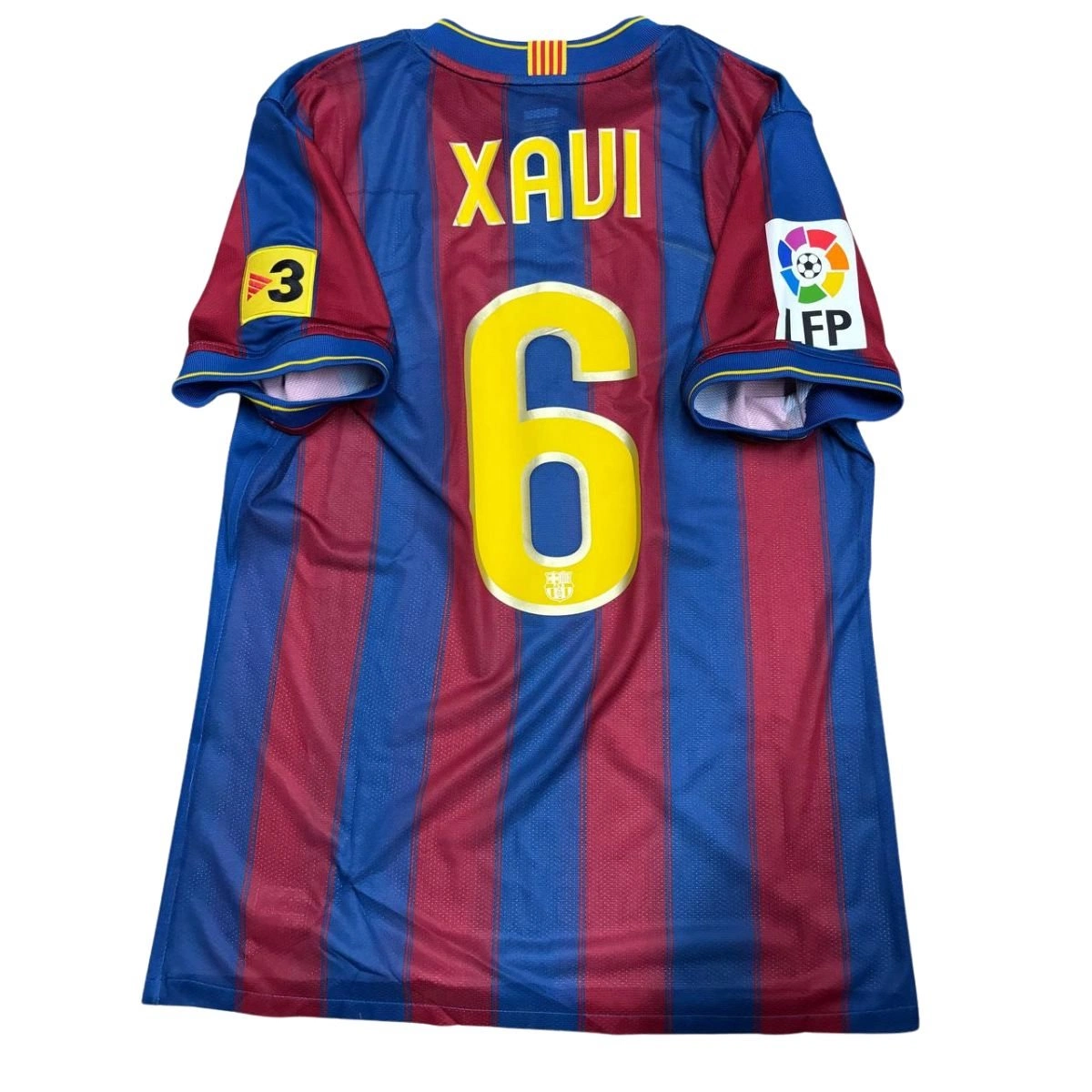 Xavi Barcellona match shirt