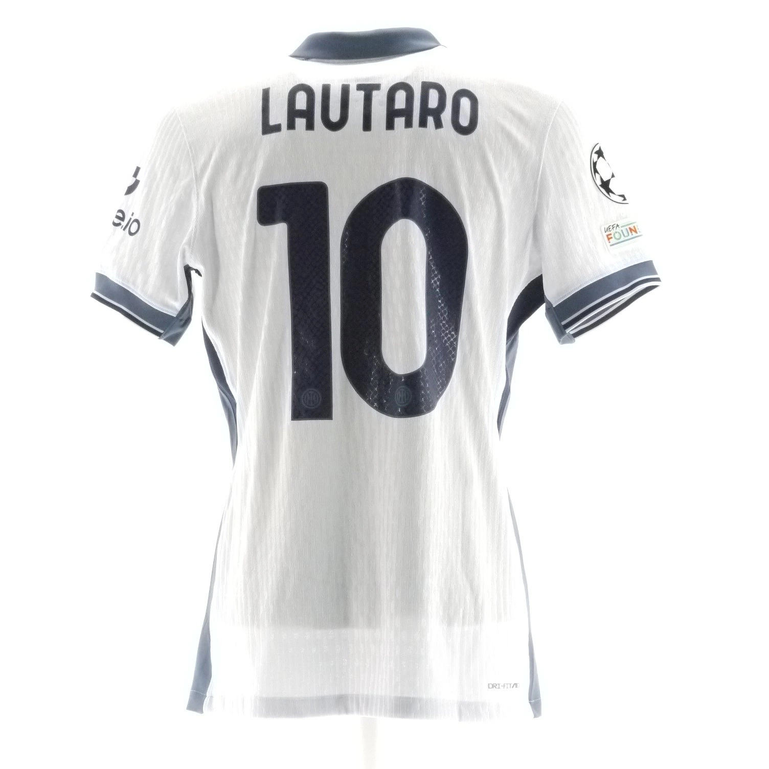 02 MAGLIA INTER Lautaro Match Worn Issue Shirt Jersey Camiseta Coa 2024/2025 EUR 499,99 - ES