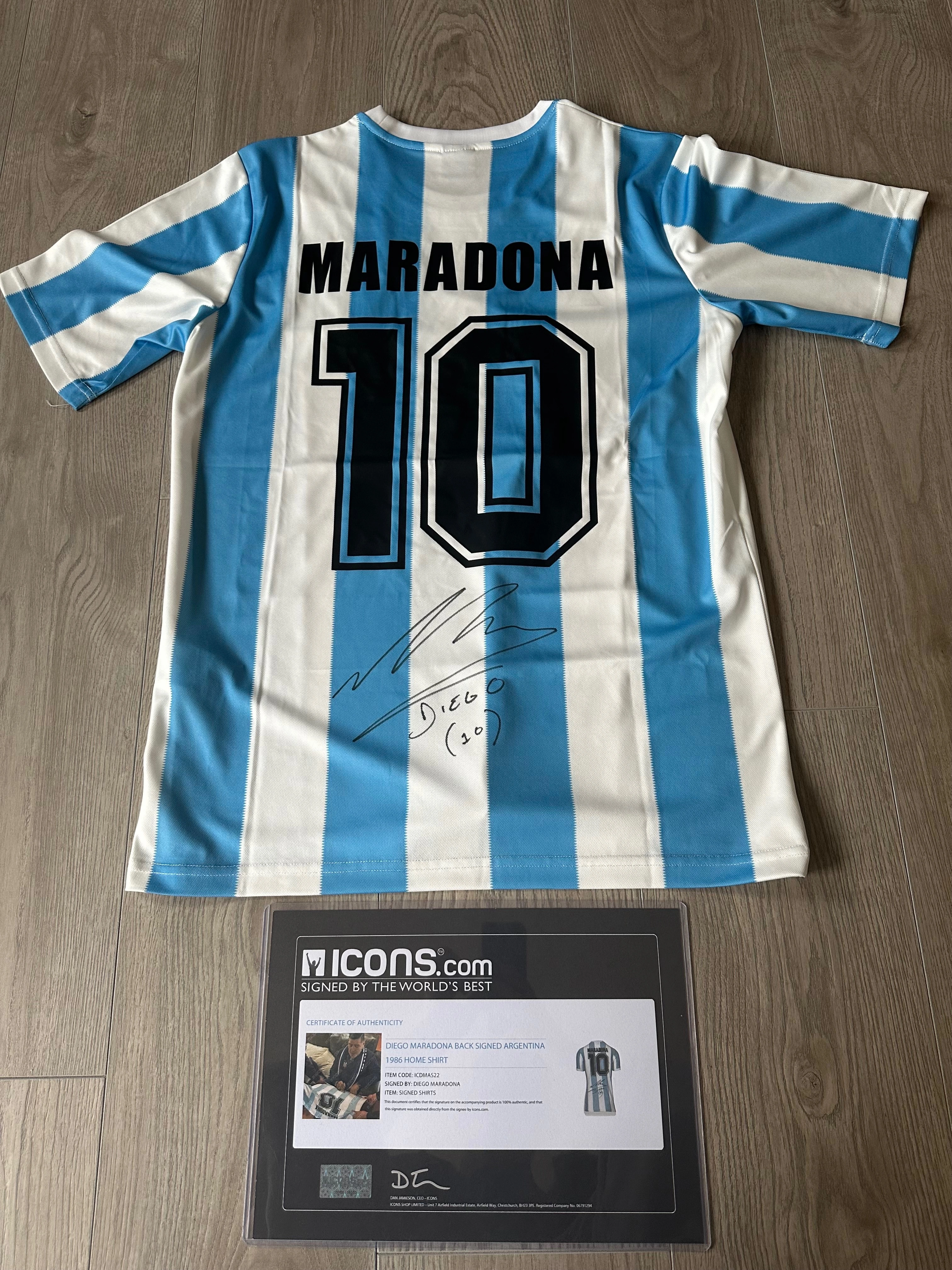 SSCナポリ 84/85 ホーム レトロ ユニフォーム #10 MARADONA 【公式通販】
