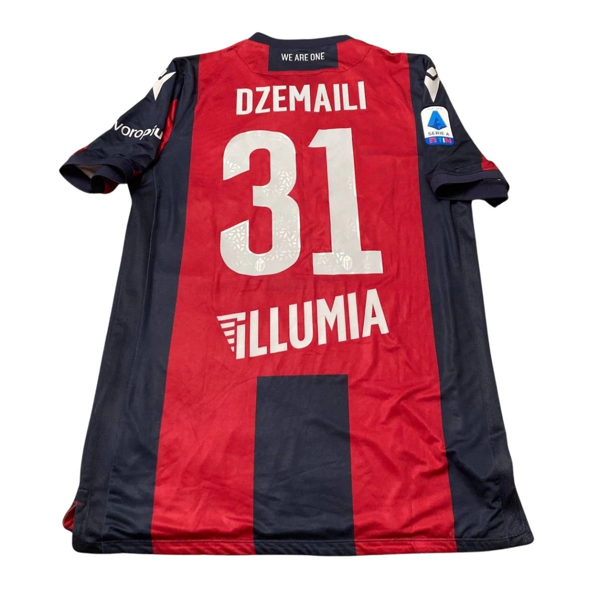 Como store shirt signed by Dele Alli with dedication and video proof