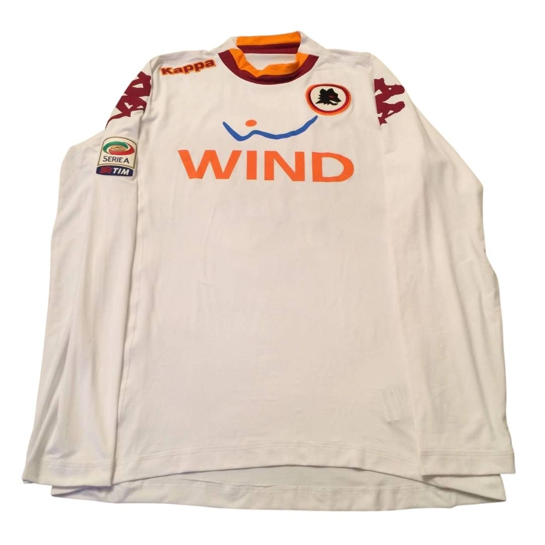 ASローマ DE ROSSI 16番 シャツ Kappa ローマ 2008-09 Kappa ホーム半袖 #16 DE ROSSI ダニエレ・デ