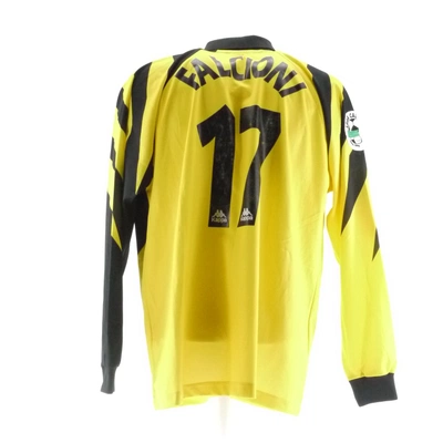 Maillot Vicenza 2003/2004 – Biemme Taille XL – Blanc/Rouge – Flocage N°9