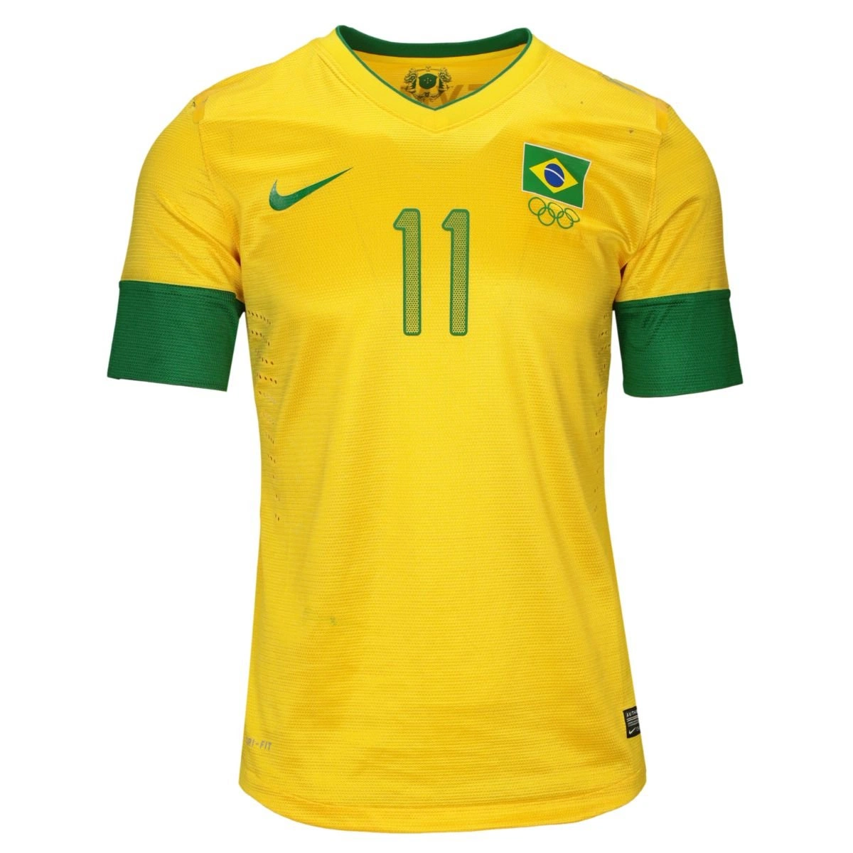 Neymar Brazil match shirt - 2012 Olympic Games