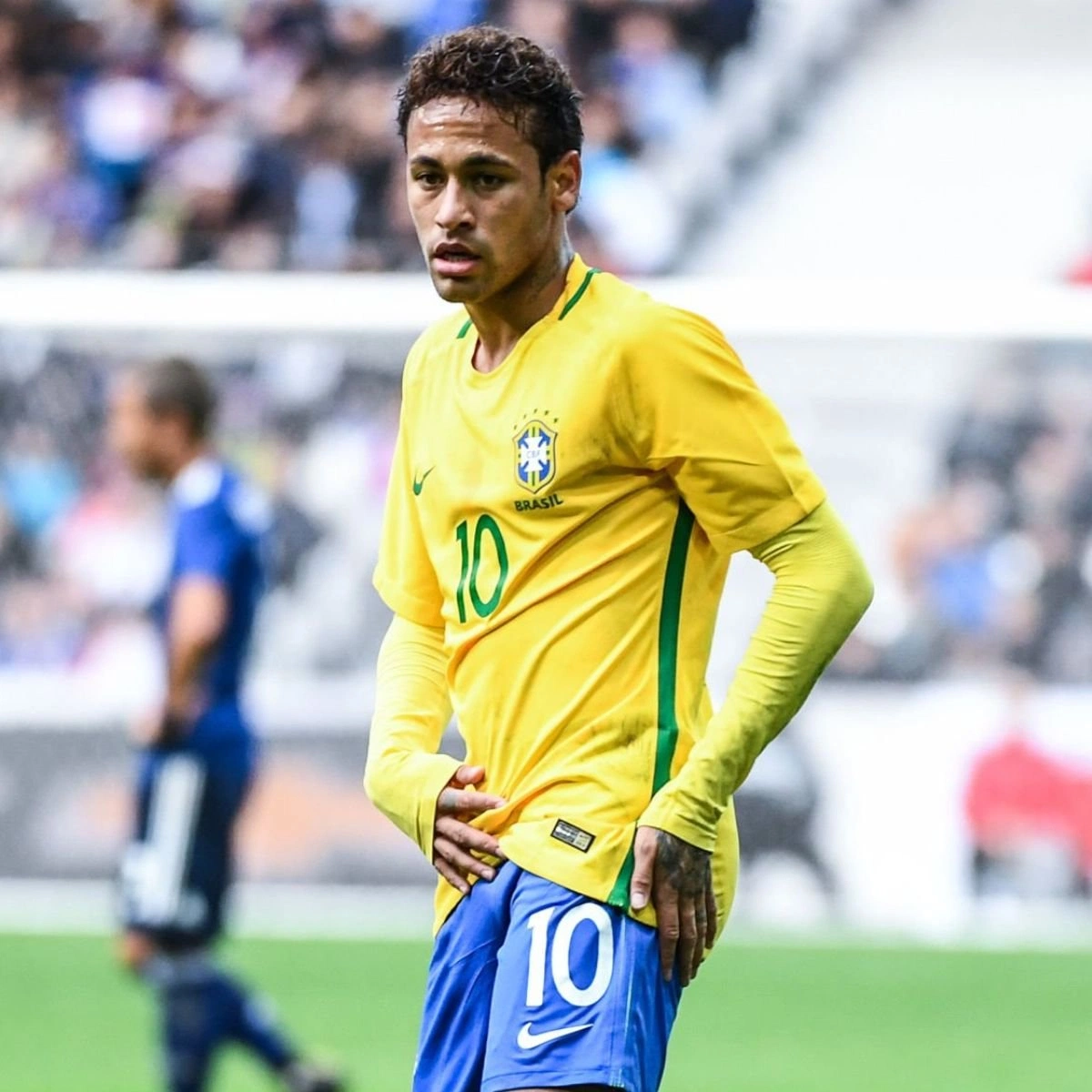 Neymar Brazil match shirt - 2018 World Cup qualifiers