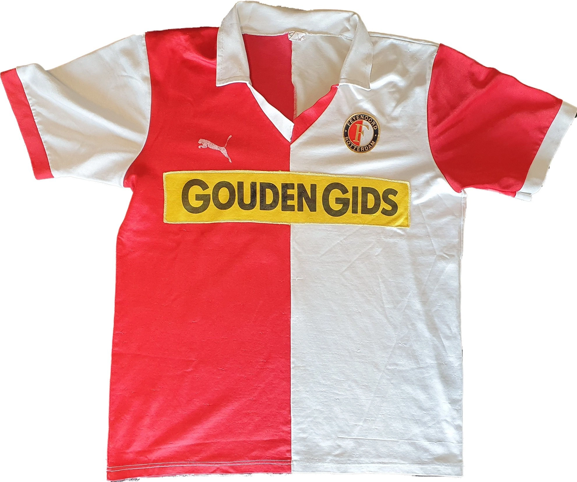Match worn Feyenoord shirt (1983-1984)