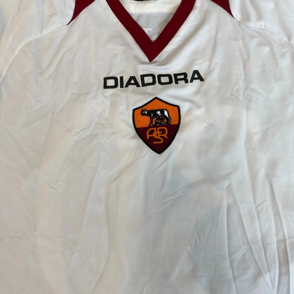 Maillot De Match Porté Et Sali Mancini - Milan Vs Roma, Occasion Collector