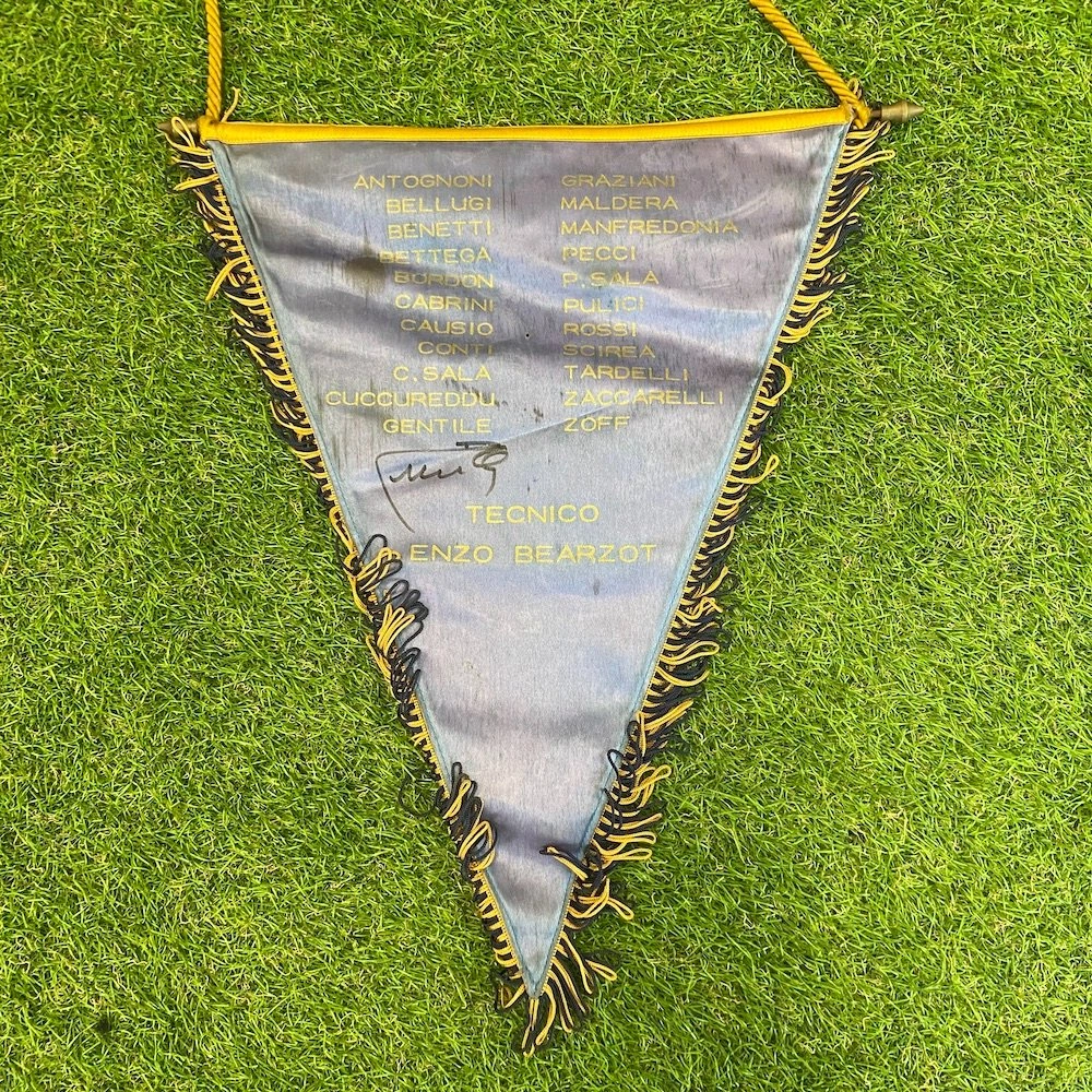 Petit Fanion Ancien Ascoli (Italie) - Wimpel Vintage