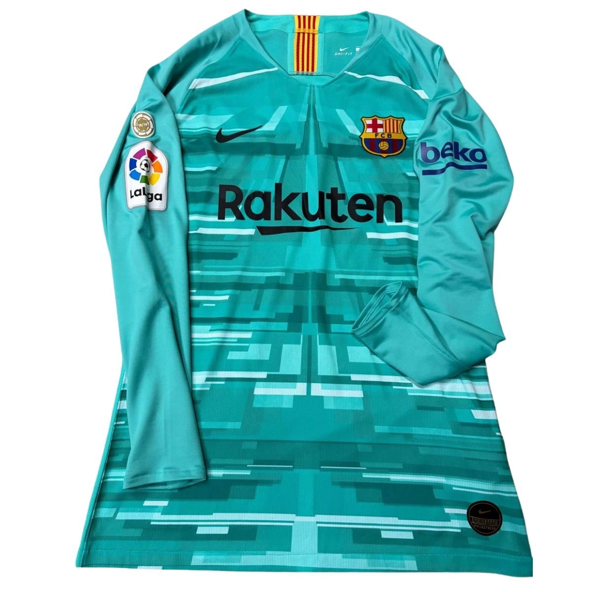 Barcelona Ter Stegen match shirt