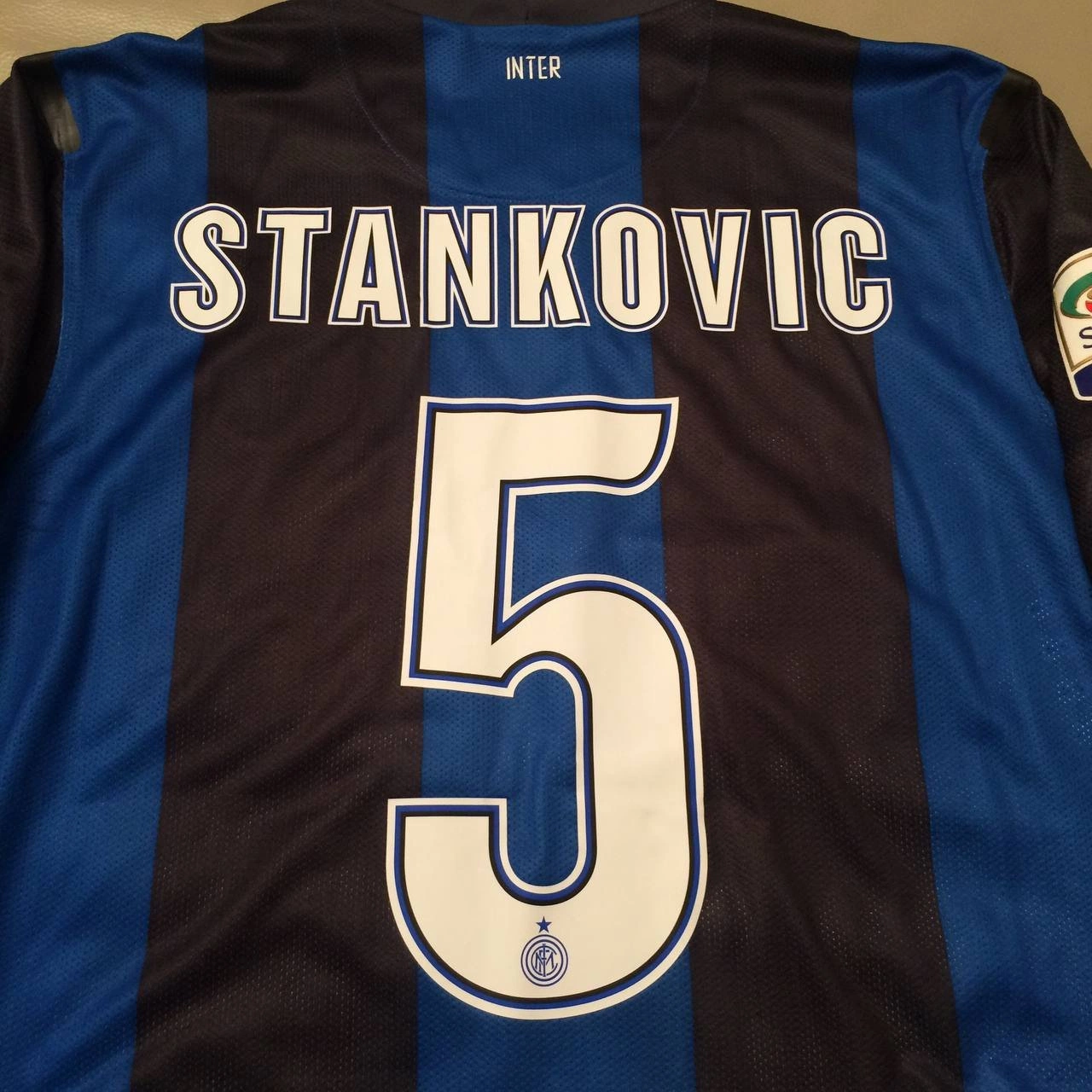Stankovic Maglia Inter Centenario Originale Stankovic Inter Match
