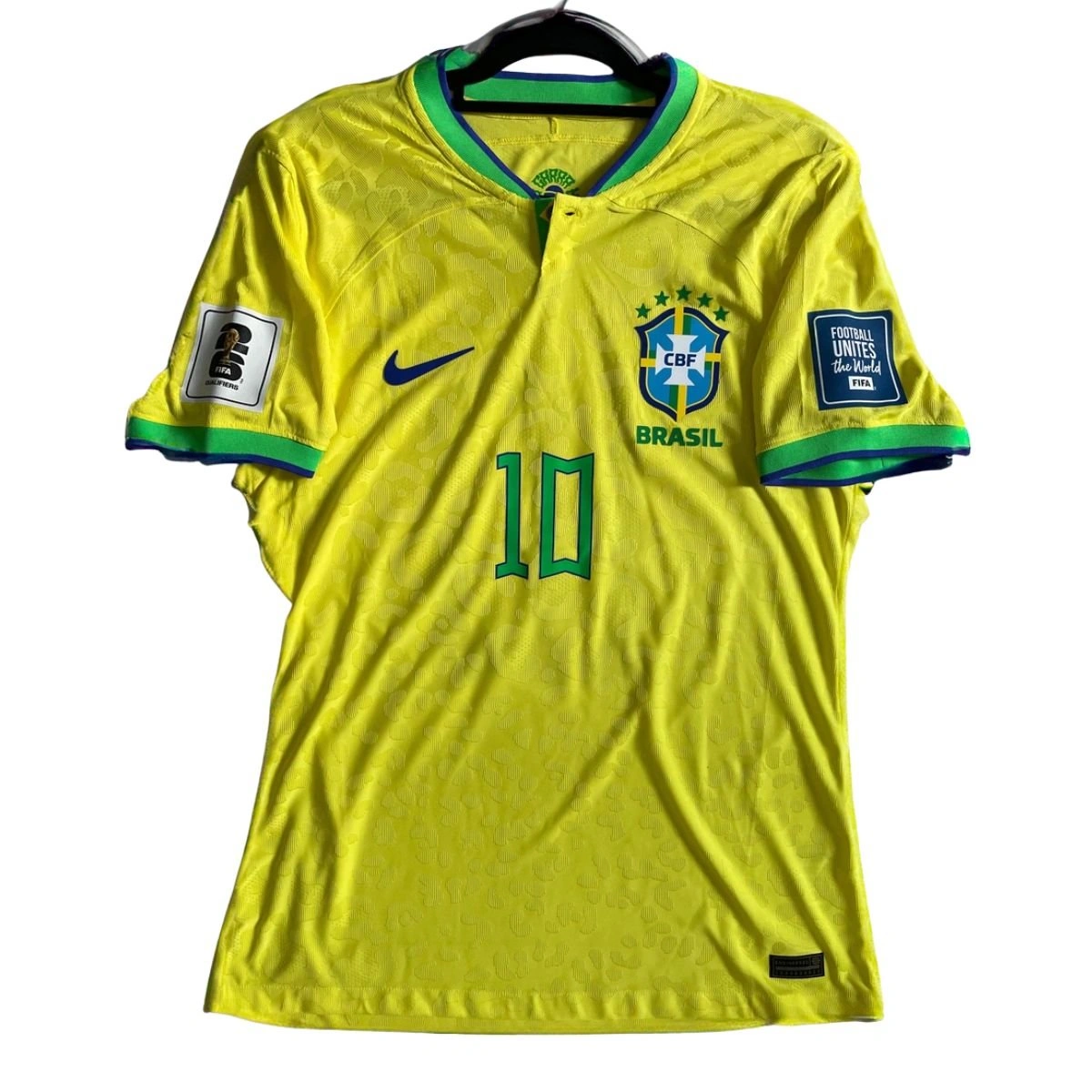 Neymar Brazil match shirt - 2026 World Cup qualifiers