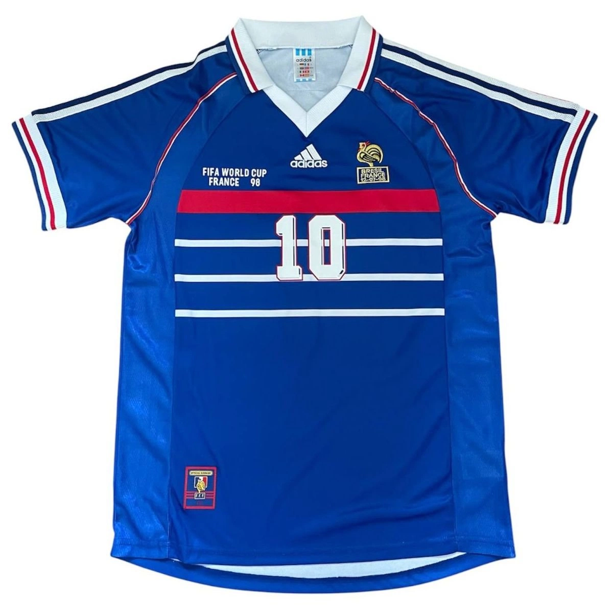 Zidane France store shirt - Signed with COA